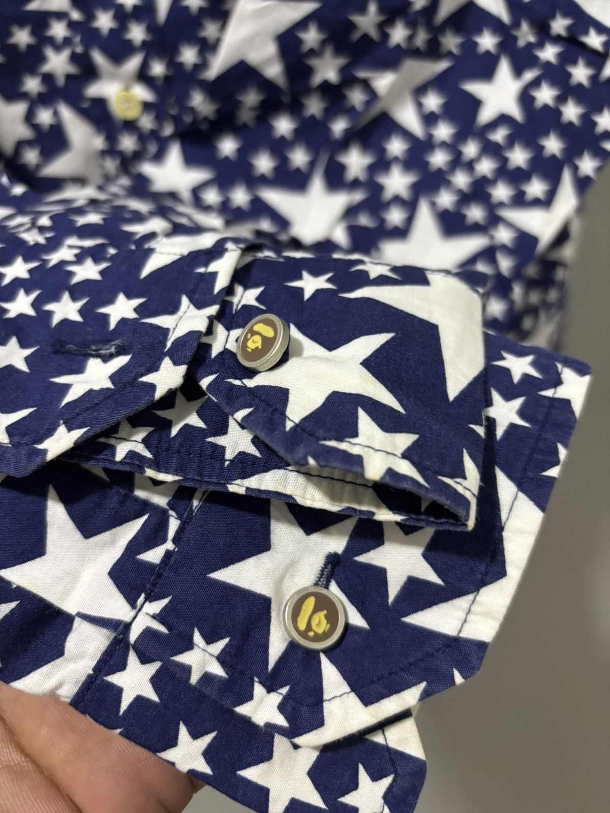 Bape × Nigo A Bathing Ape by Nigo Bapestar shirt star Size US M / EU 48-50 / 2 - 7 Thumbnail