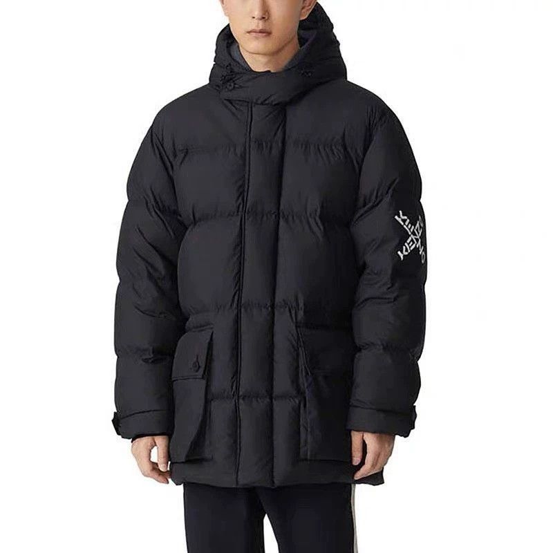 Kenzo Black Puffer Jacket with Hood Size L Size US XXS / EU 40 - 9 Thumbnail