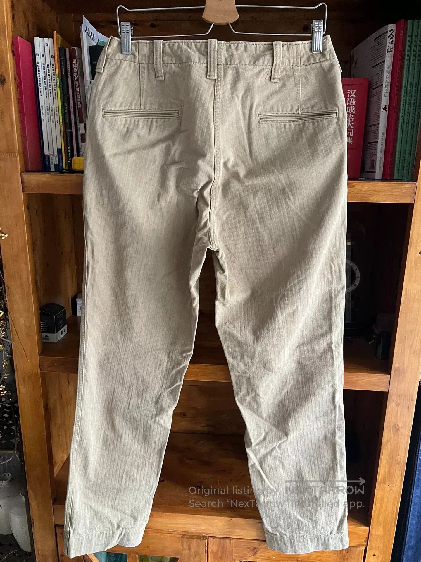 FREEBIRD vintage khaki military style pants. Size US 32 / EU 48 - 7 Thumbnail