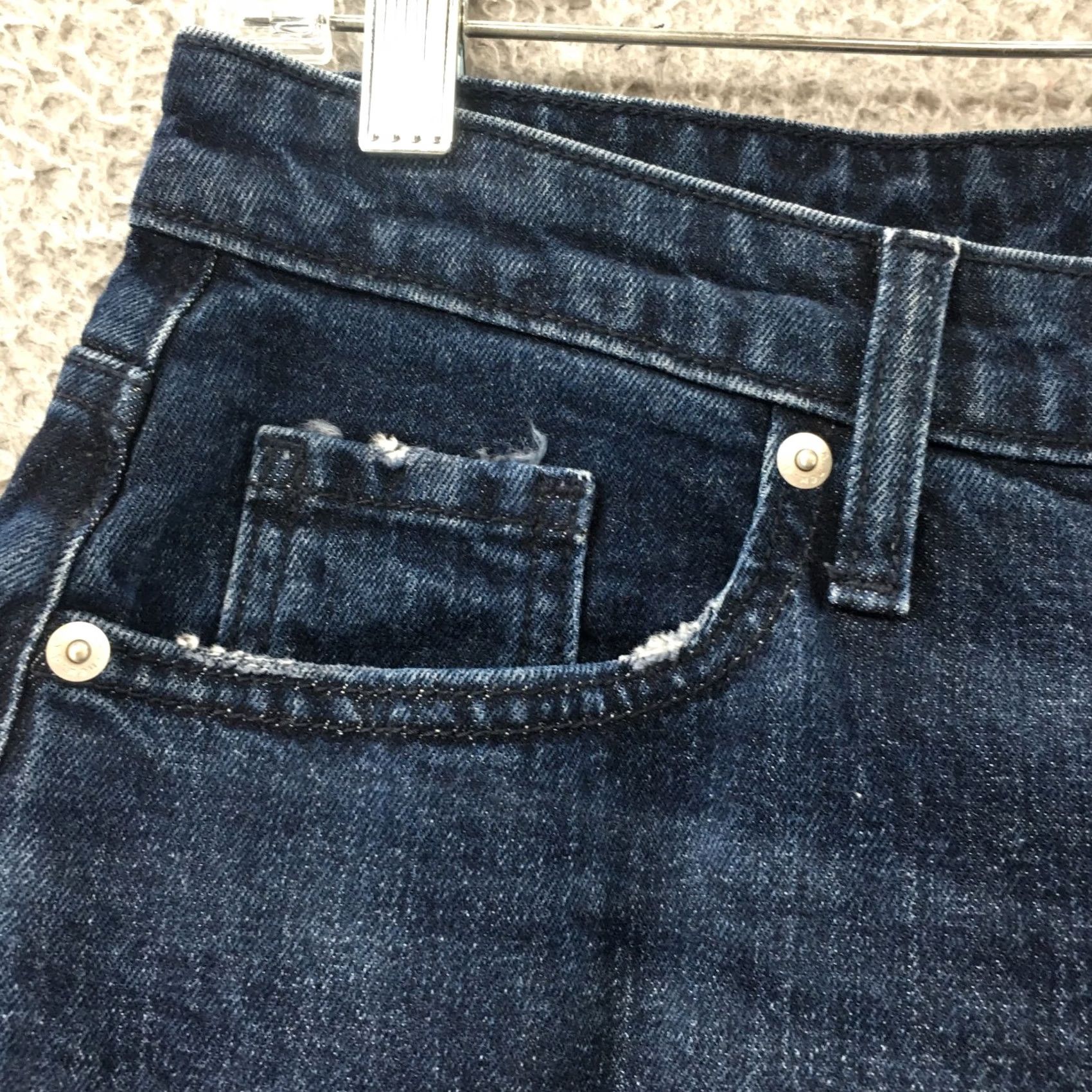 Vintage A New Day Bootcut Jeans Womens 10 (Actual 30x26) Blue Denim High Rise Zip NEW Size 32" / US 10 / IT 46 - 4 Thumbnail
