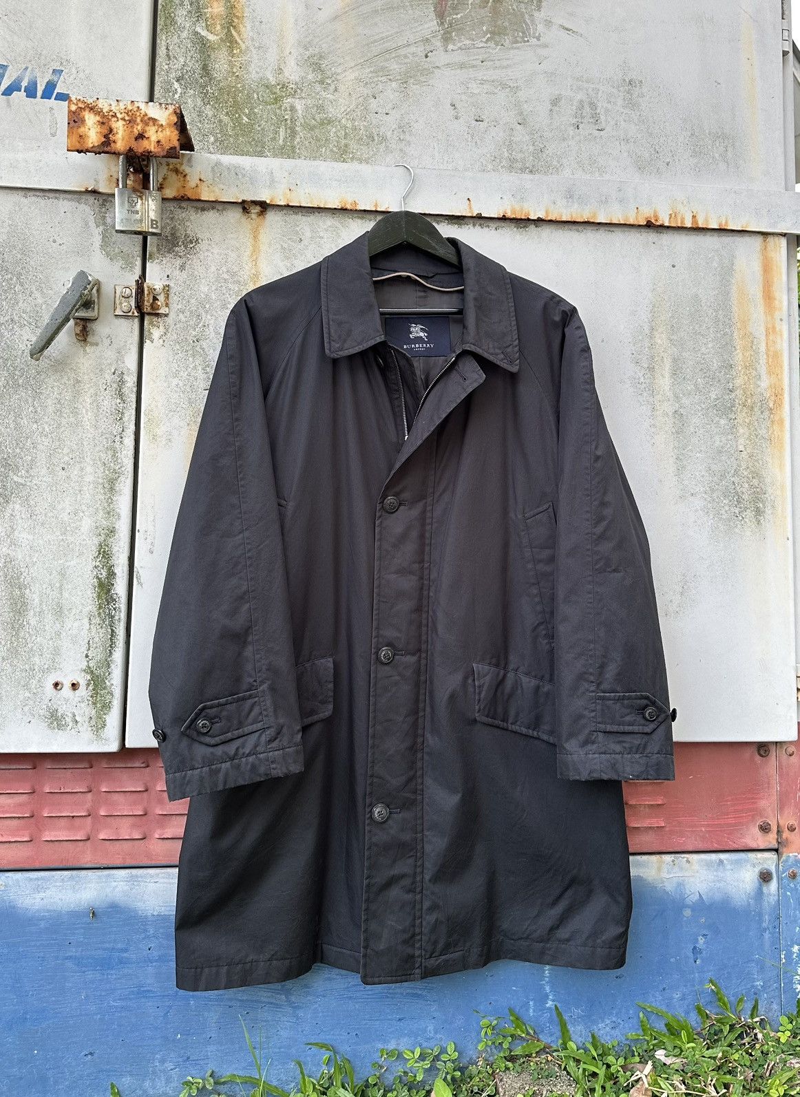 Burberry 👹Burberry London Long Jacket Size US L / EU 52-54 / 3 - 3 Thumbnail