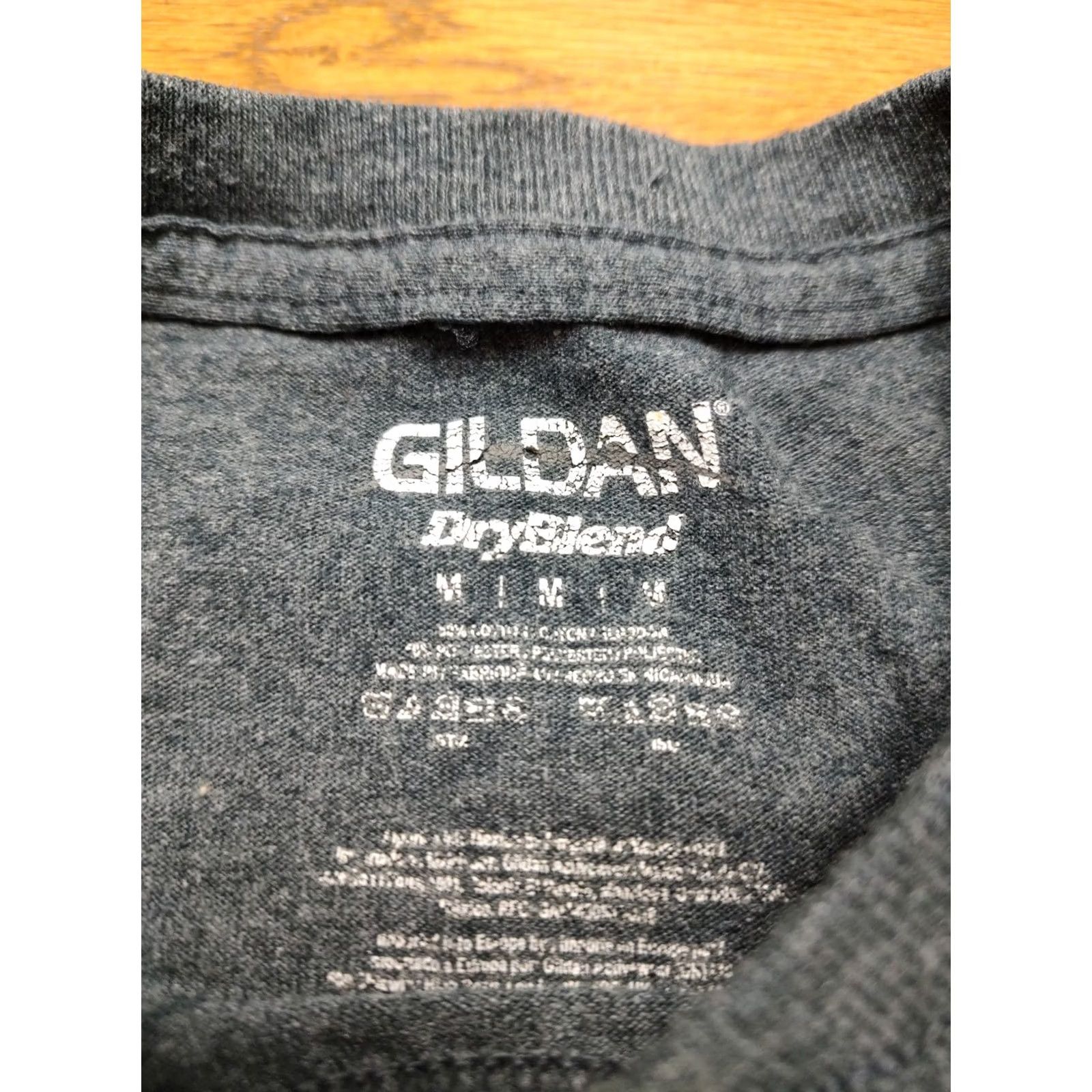 Gildan Don Paplow T-Shirt Gray Mens M Crew Neck Short Sleeve Cotton Blend Graphic Print Dirt Track Racing MN 90s Cars Sports Gildan Latex? Size US M / EU 48-50 / 2 - 3 Thumbnail
