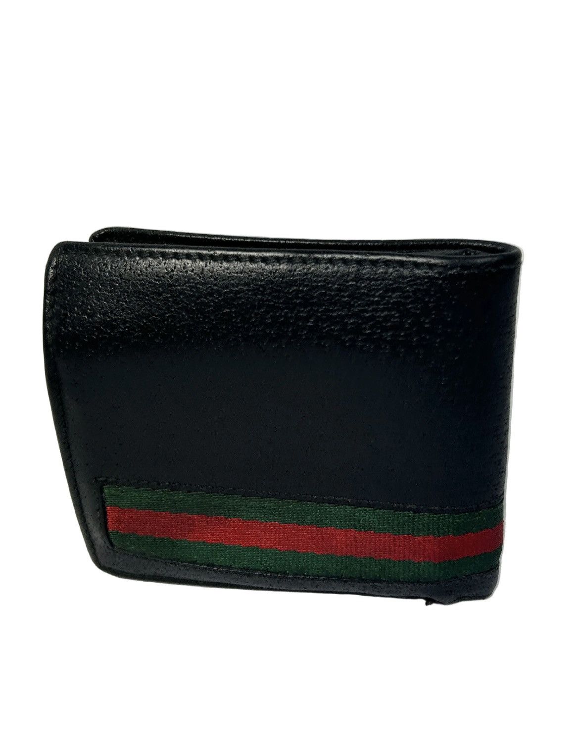 Gucci Gucci Striped Leather Bifold Wallet Size ONE SIZE - 2 Thumbnail