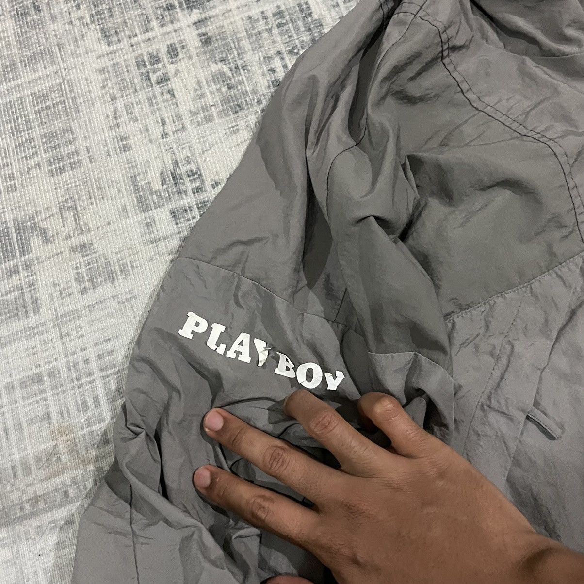 Playboy × Vintage VINTAGE PLAYBOY LIGHT JACKET CENTRE LOGO Size US XXL / EU 58 / 5 - 7 Thumbnail