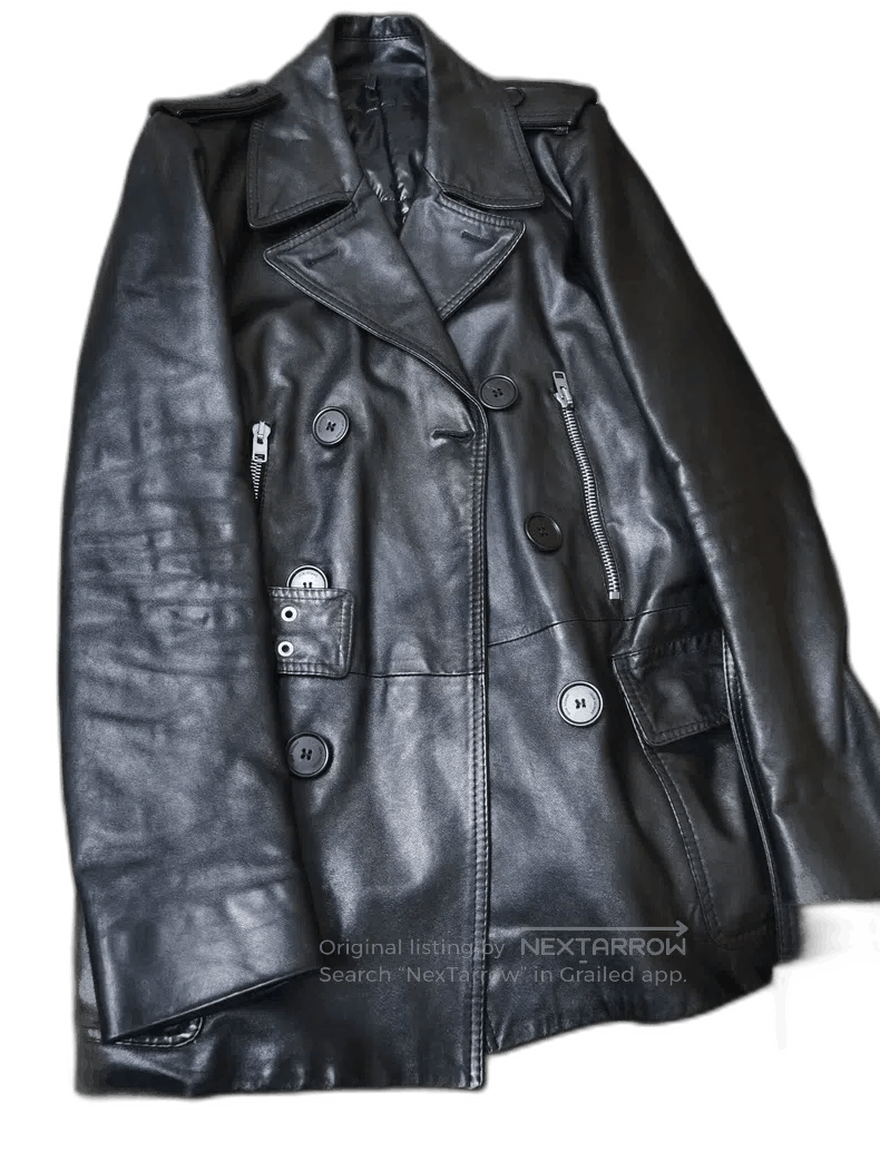 Dior Dior Homme show leather jacket. Size US M / EU 48-50 / 2 - 1 Thumbnail