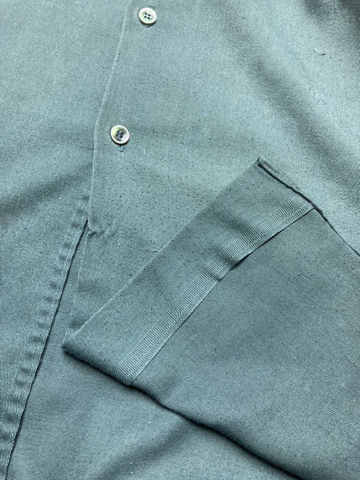 Vintage VTG 50s 60s work shirt twill selvedge gussets Union made XXL Size US XXL / EU 58 / 5 - 6 Thumbnail