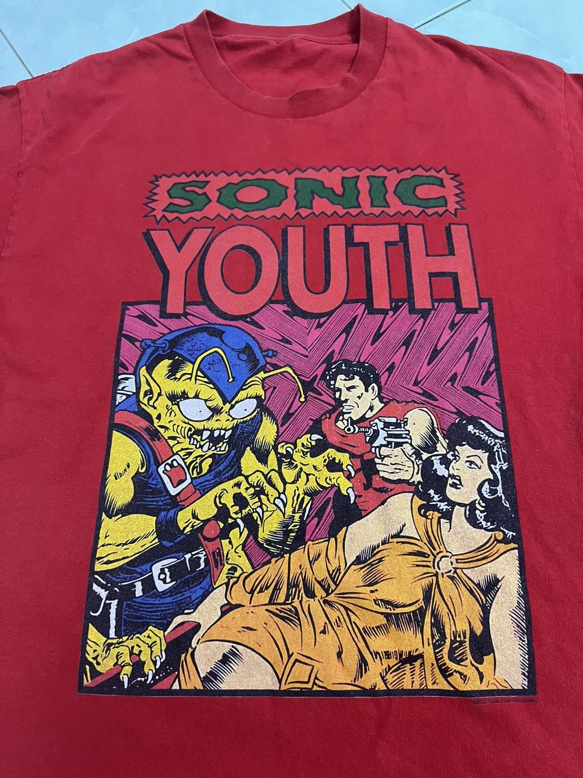 Band Tees Sonic Youth Band 2002 Size US L / EU 52-54 / 3 - 3 Thumbnail