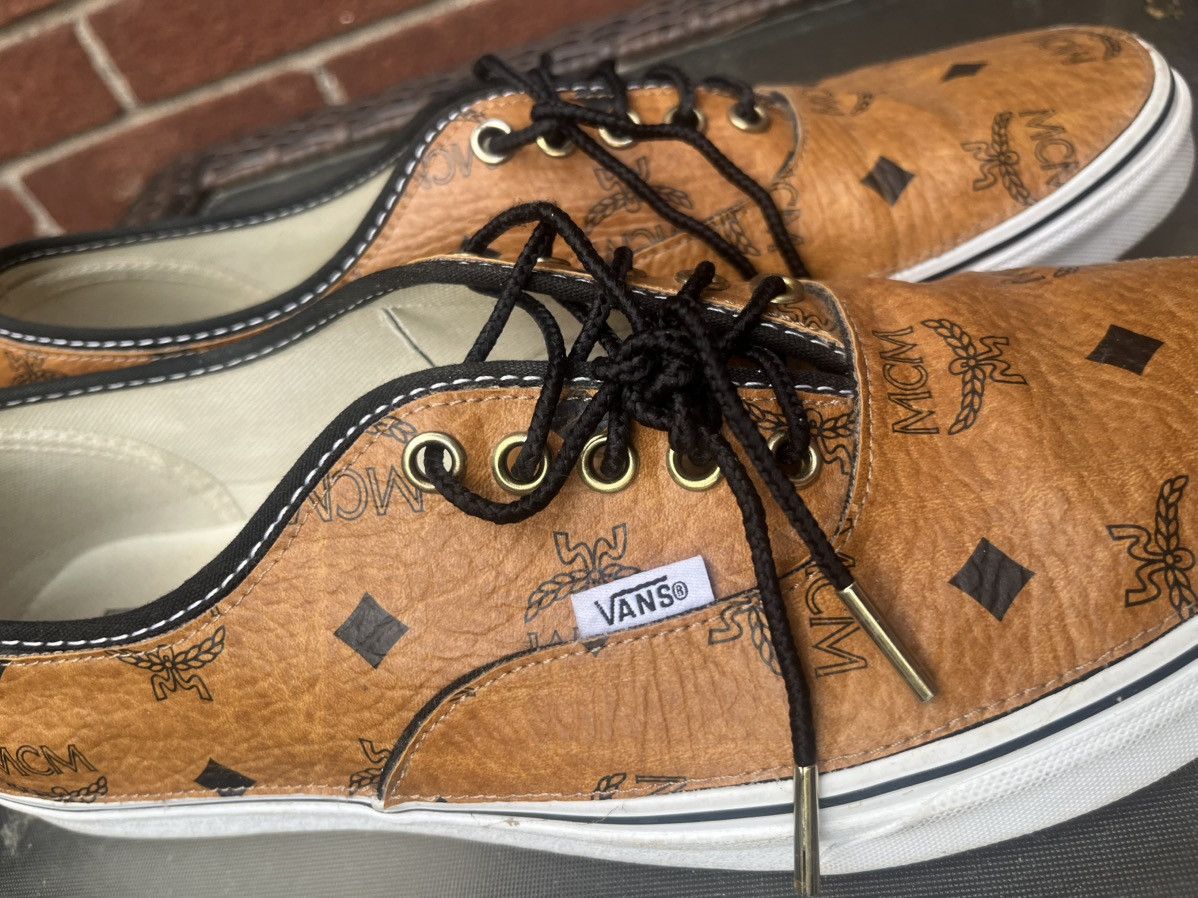 MCM × Vans Custom Made MCM Vans Size US 12 / EU 45 - 4 Thumbnail