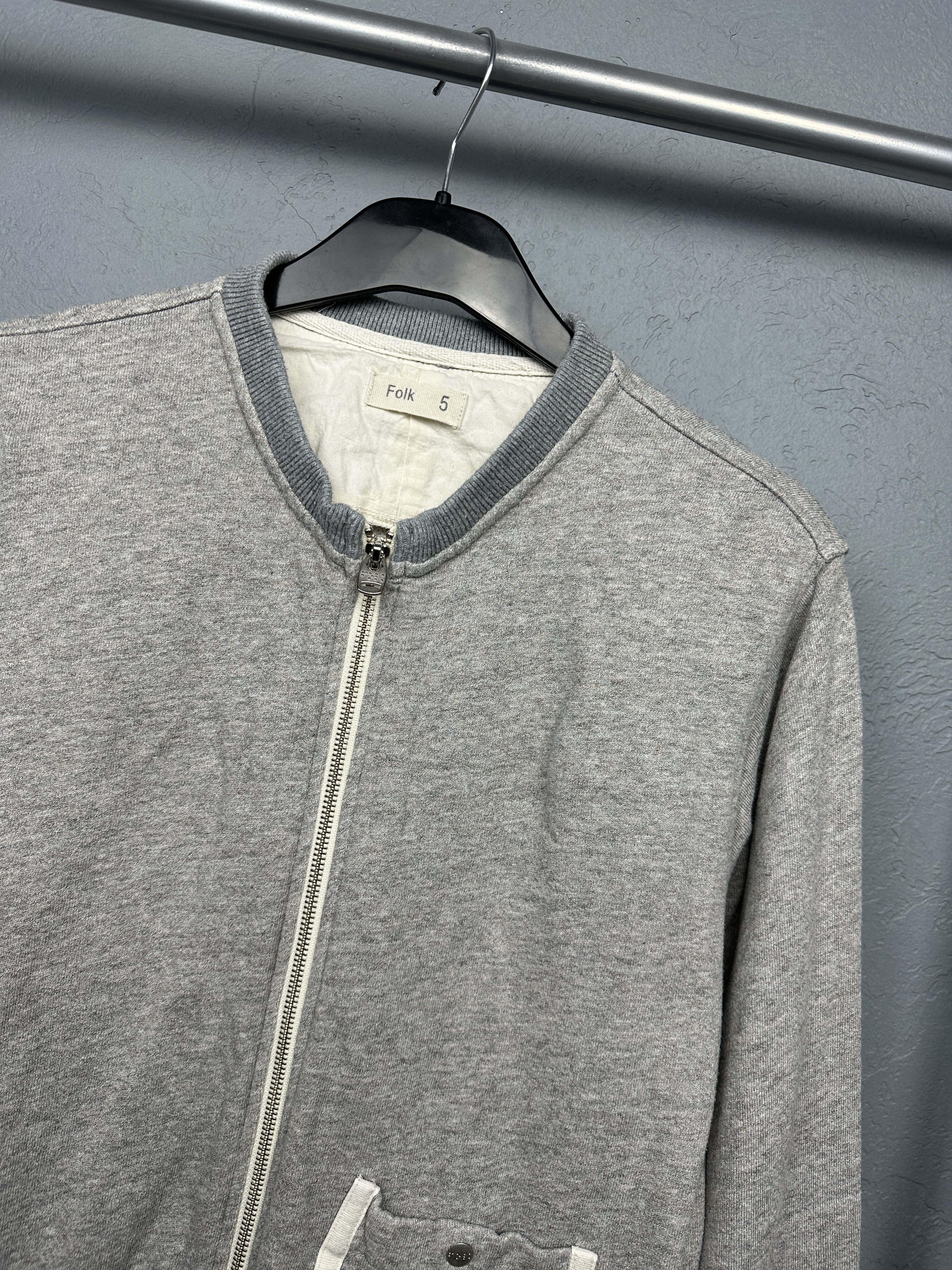 Folk Folk Vintage Mens Full Zip Sweatshirt Hoodie Size US L / EU 52-54 / 3 - 2 Thumbnail