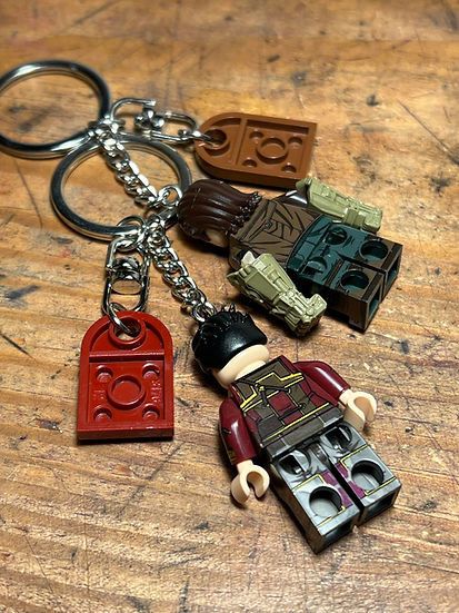 Cartoon Network × Handmade irritated studio arcane silco vander minifigure keychain Size ONE SIZE - 8 Thumbnail
