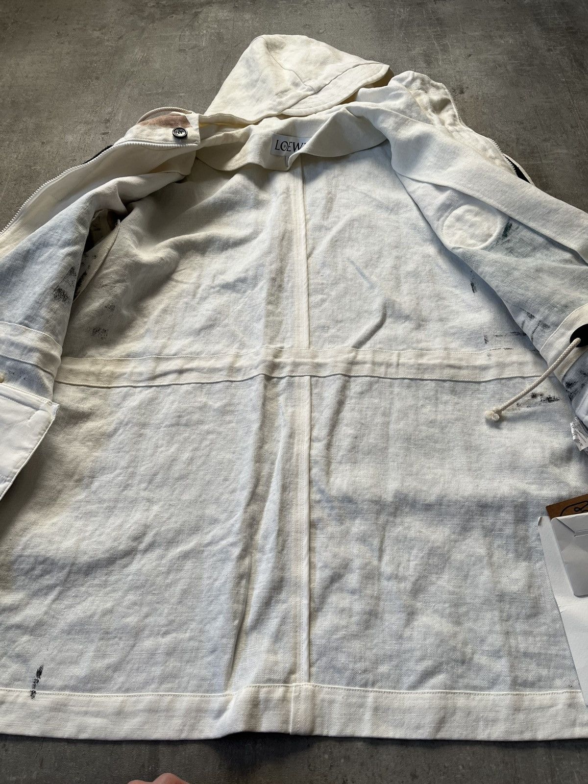 Loewe Loewe ELN Woven Parka linen 2022 By Jonathan Anderson Size US L / EU 52-54 / 3 - 15 Thumbnail