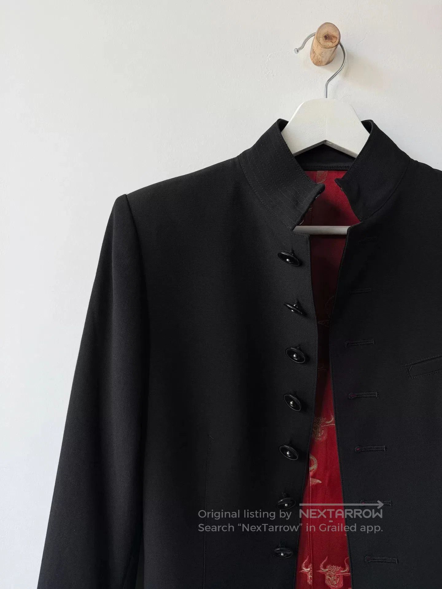 Jean Paul Gaultier Jean Paul Gaultier Black Wool Outerwear Jacket. Size M / US 6-8 / IT 42-44 - 1 Thumbnail