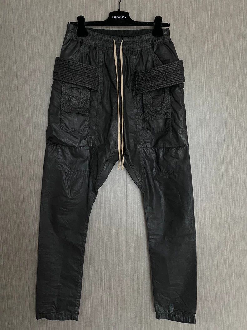 Rick Owens Rick Owens Double-ring wax coating-2506 Size US 28 / EU 44 - 1 Thumbnail