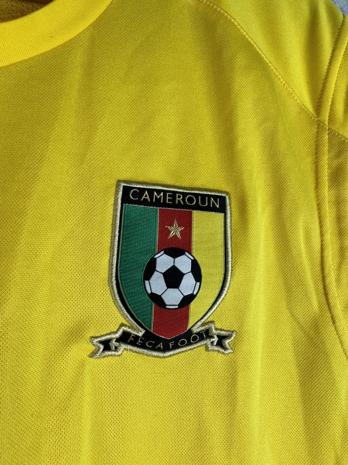 Puma Cameroon worldcup home sleevesless soccer football shirt Size US XL / EU 56 / 4 - 4 Thumbnail