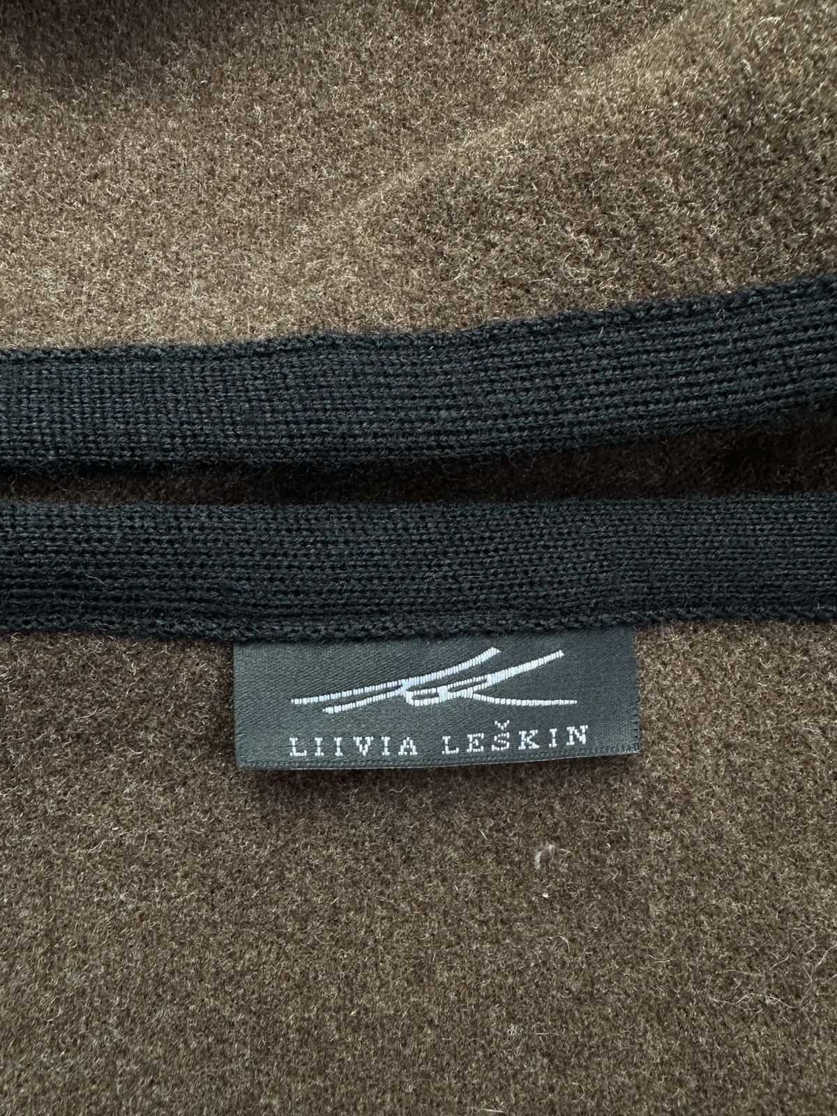 Hysteric Glamour Liivia Leskin Alpaca One Size Poncho Coat Size ONE SIZE - 7 Thumbnail