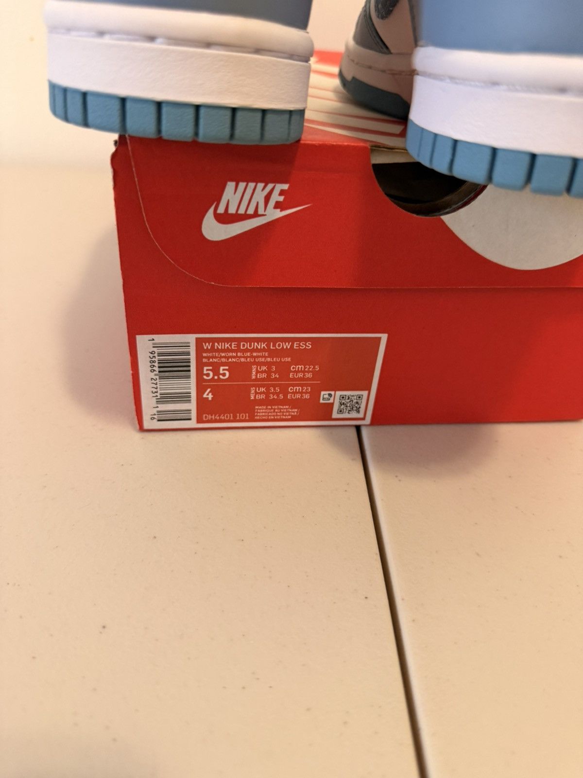 Nike Nike Dunk Low Paisley Blue Size 5.5 Women Size US 5.5 / IT 35.5 - 7 Thumbnail