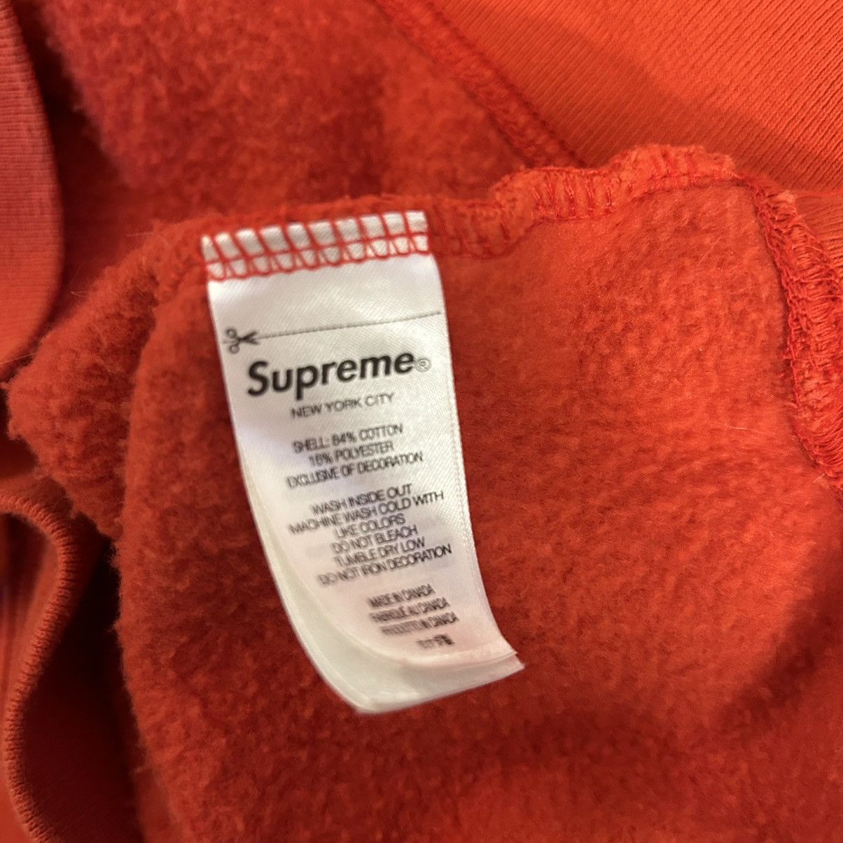 Supreme Supreme Neil Blender Hooded Sweatshirt Red Small Size US S / EU 44-46 / 1 - 6 Thumbnail