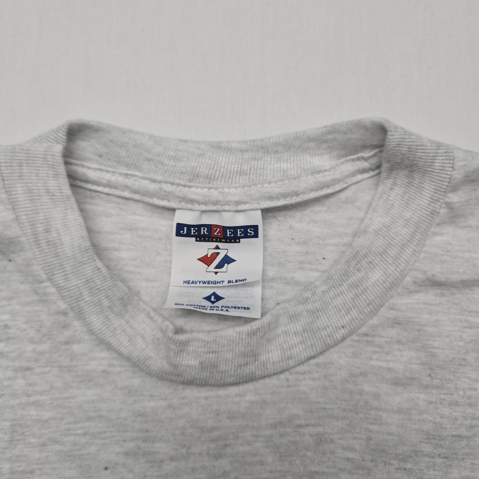 Vintage Vintage Soccer Shirt Jerzees FC Bozeman Gray Large Tee Size US L / EU 52-54 / 3 - 5 Thumbnail