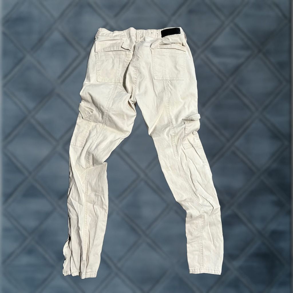 Kenneth Cole KENNETH COLE NEW YORK Jeans Women 29 Low Rise Beige Stretch Skinny Cargo Size 29" - 1 Thumbnail
