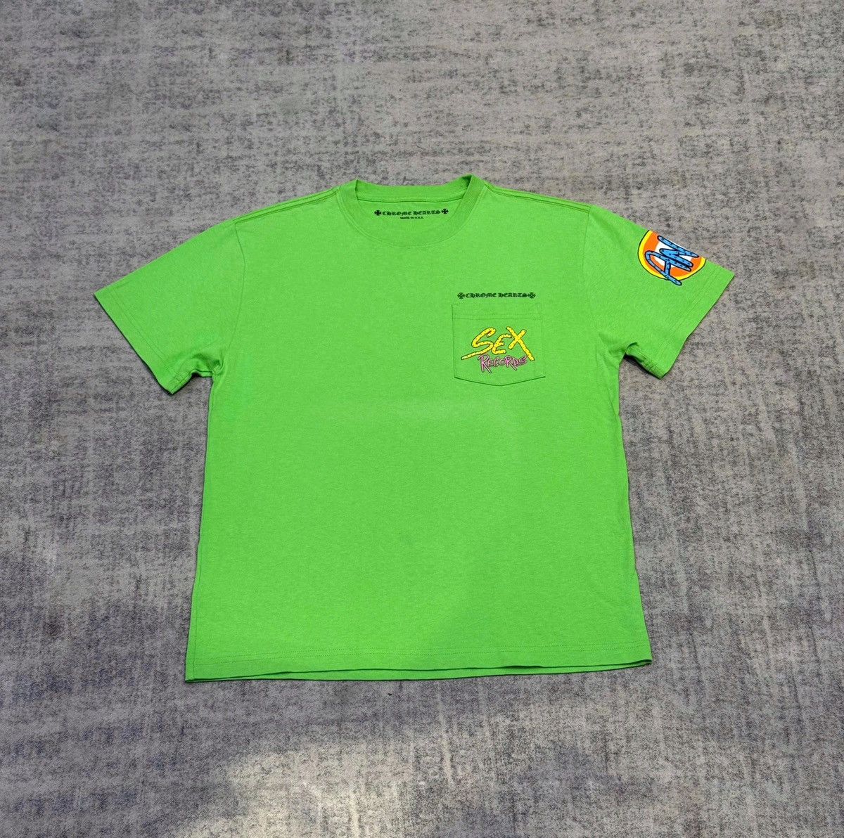 Chrome Hearts Chrome Hearts x Matty Boy “Sex Records” t-shirt green Size US M / EU 48-50 / 2 - 1 Thumbnail