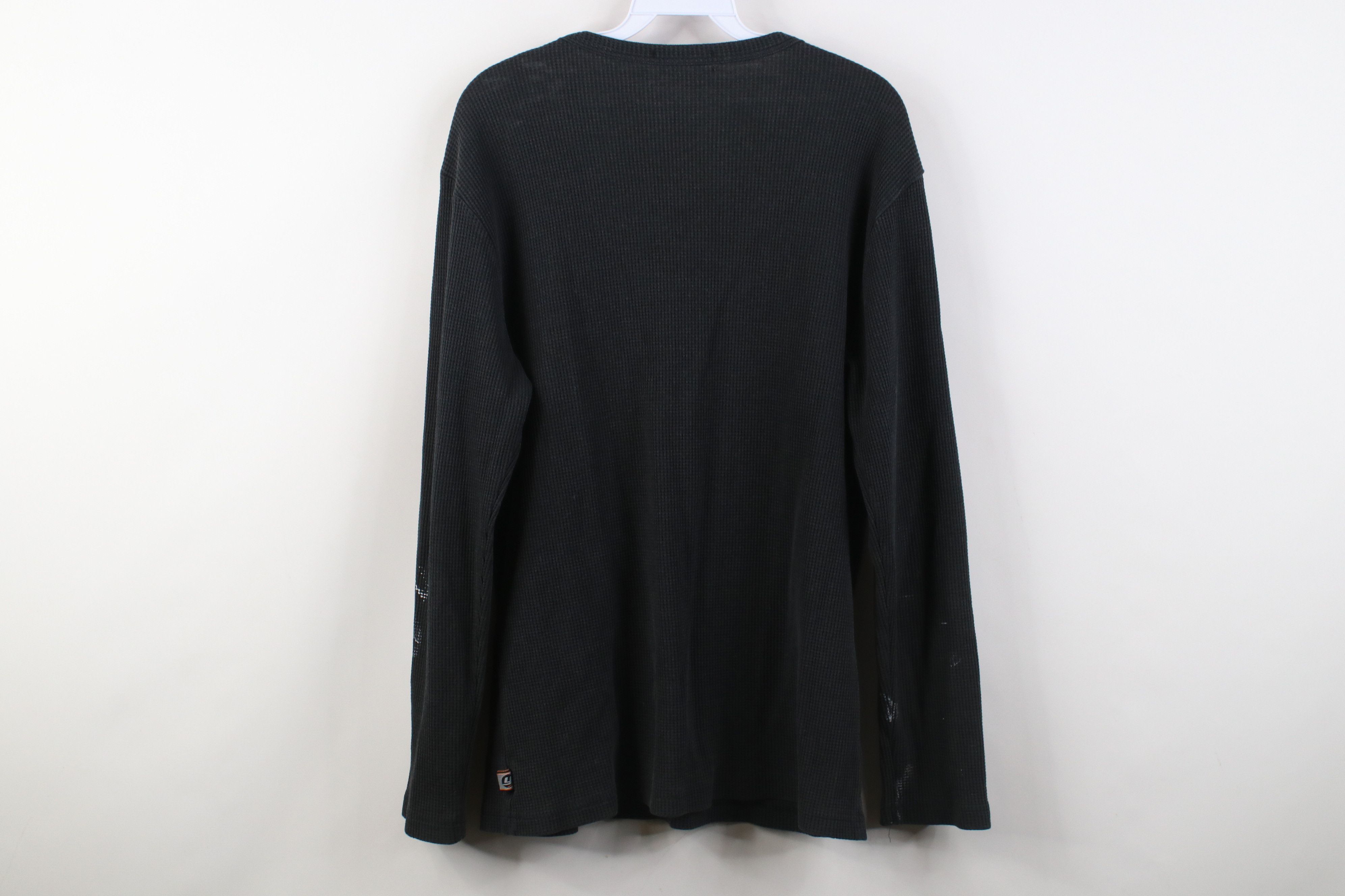 Vintage Vintage 90s Y2K Streetwear Dragon Waffle Knit T-Shirt Size US L / EU 52-54 / 3 - 14 Thumbnail