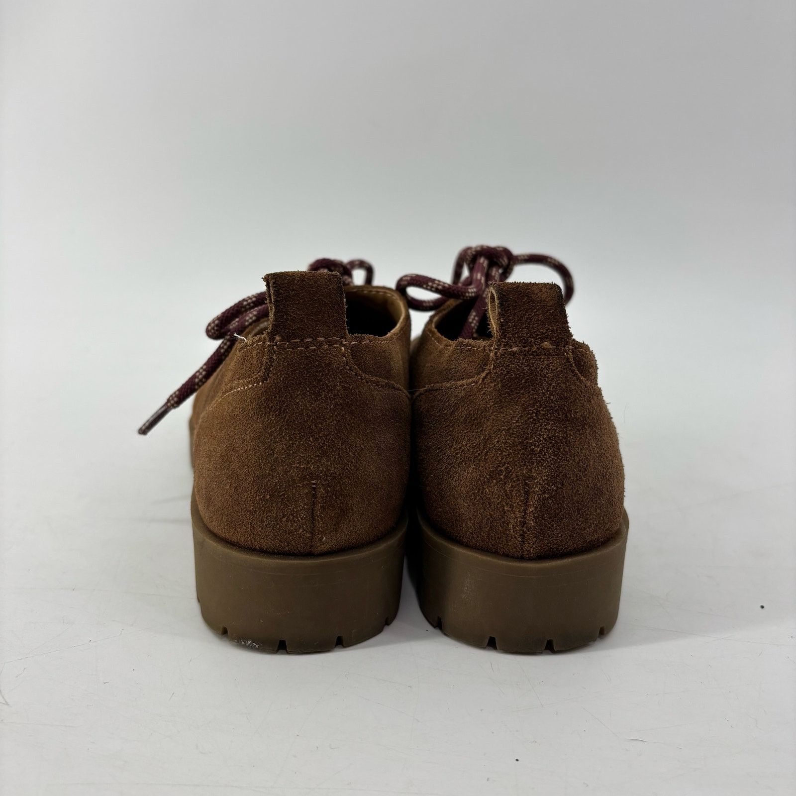 Other Crown Vintage Womens Sz 6 Lowell Oxford Suede Lace Up Size US 6 / IT 36 - 9 Thumbnail