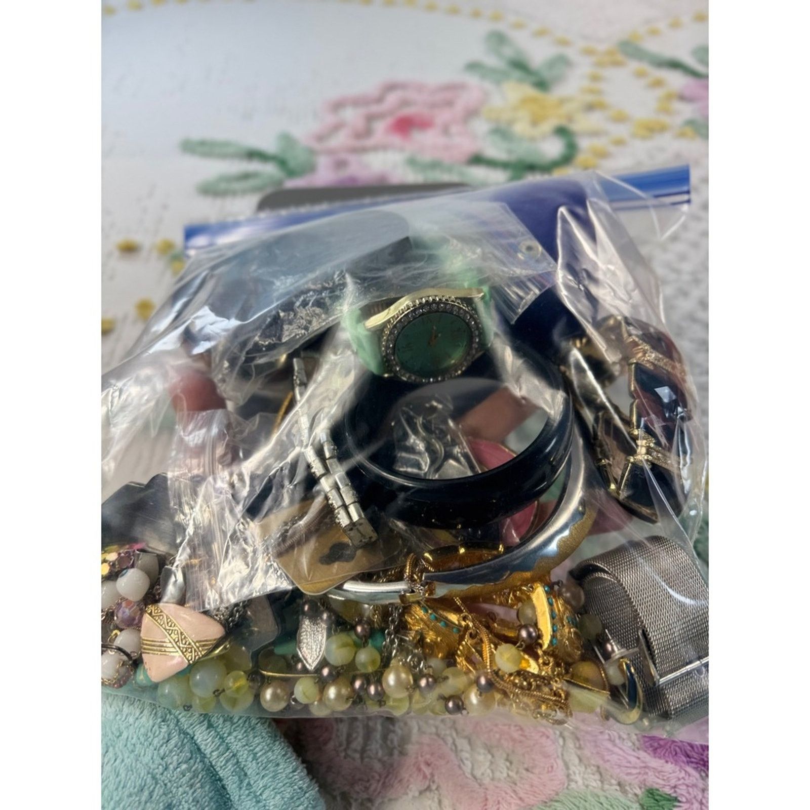 & Other Stories Vintage Modern Costume Jewelry Lot 1lb 14oz Watches Size ONE SIZE - 3 Thumbnail