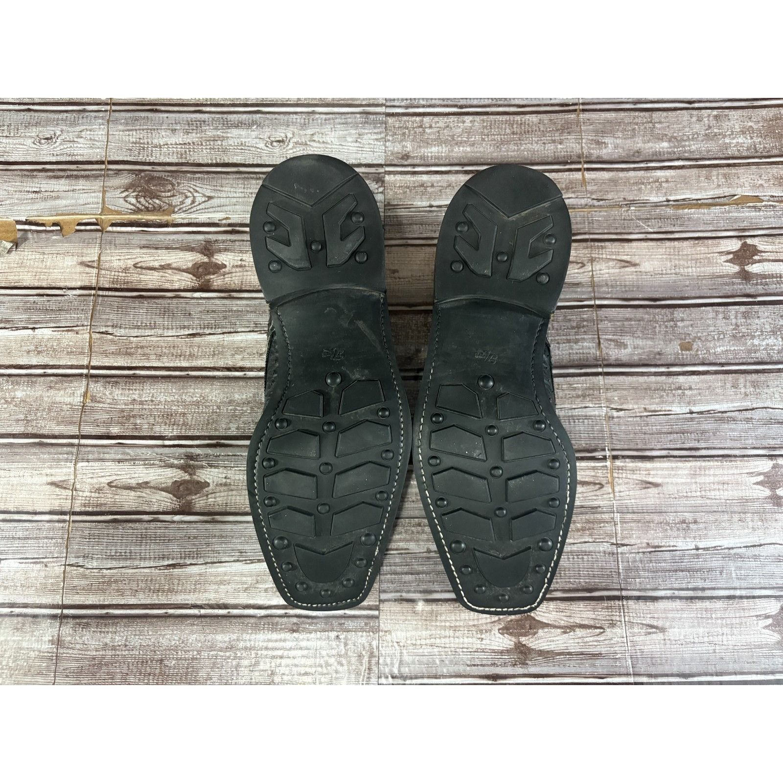 Bettanin & Venturi Bettanin & Venturi ostrich leather Oxford Dress Shoes sz 13 Size US 13 / EU 46 - 6 Thumbnail