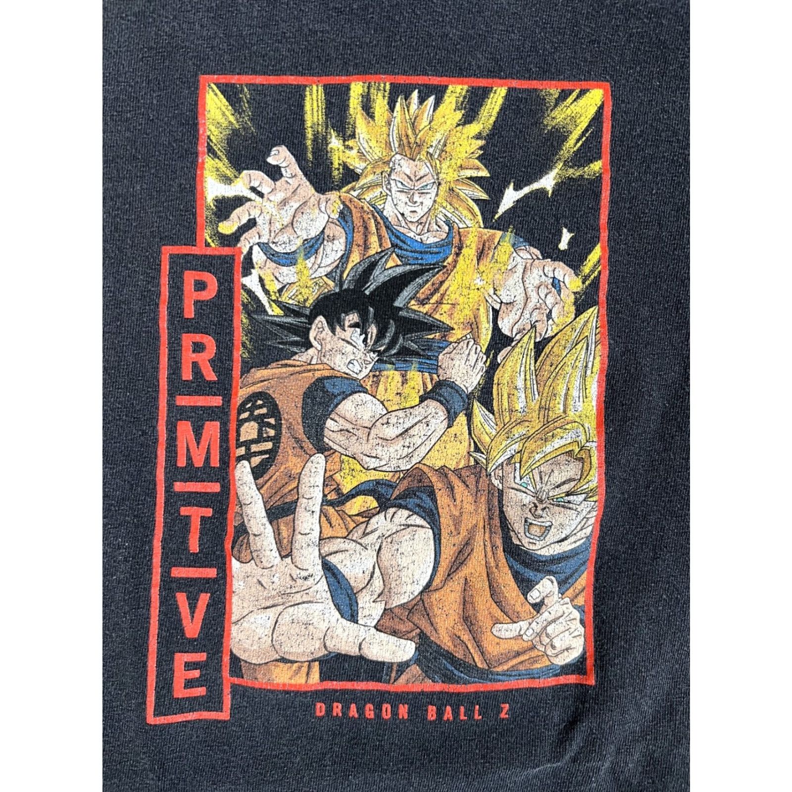 Vintage Dragon Ball Z x Primitive T-Shirt Size Large Double Sided Retro Vintage Anime Shirt Men Size US L / EU 52-54 / 3 - 2 Thumbnail