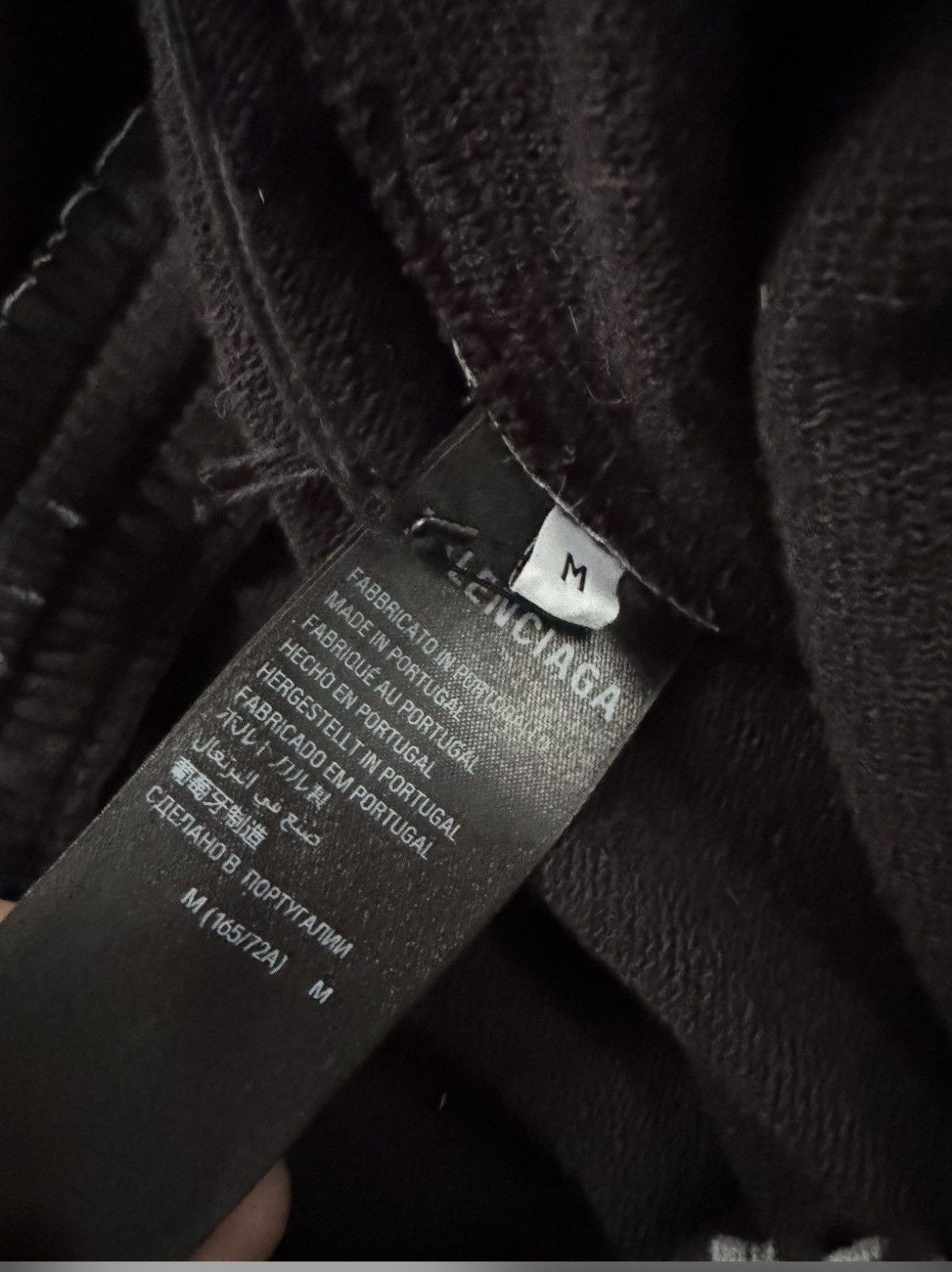 Balenciaga Balenciaga Black Graffiti Skater Sweatpants Size US 31 - 6 Thumbnail
