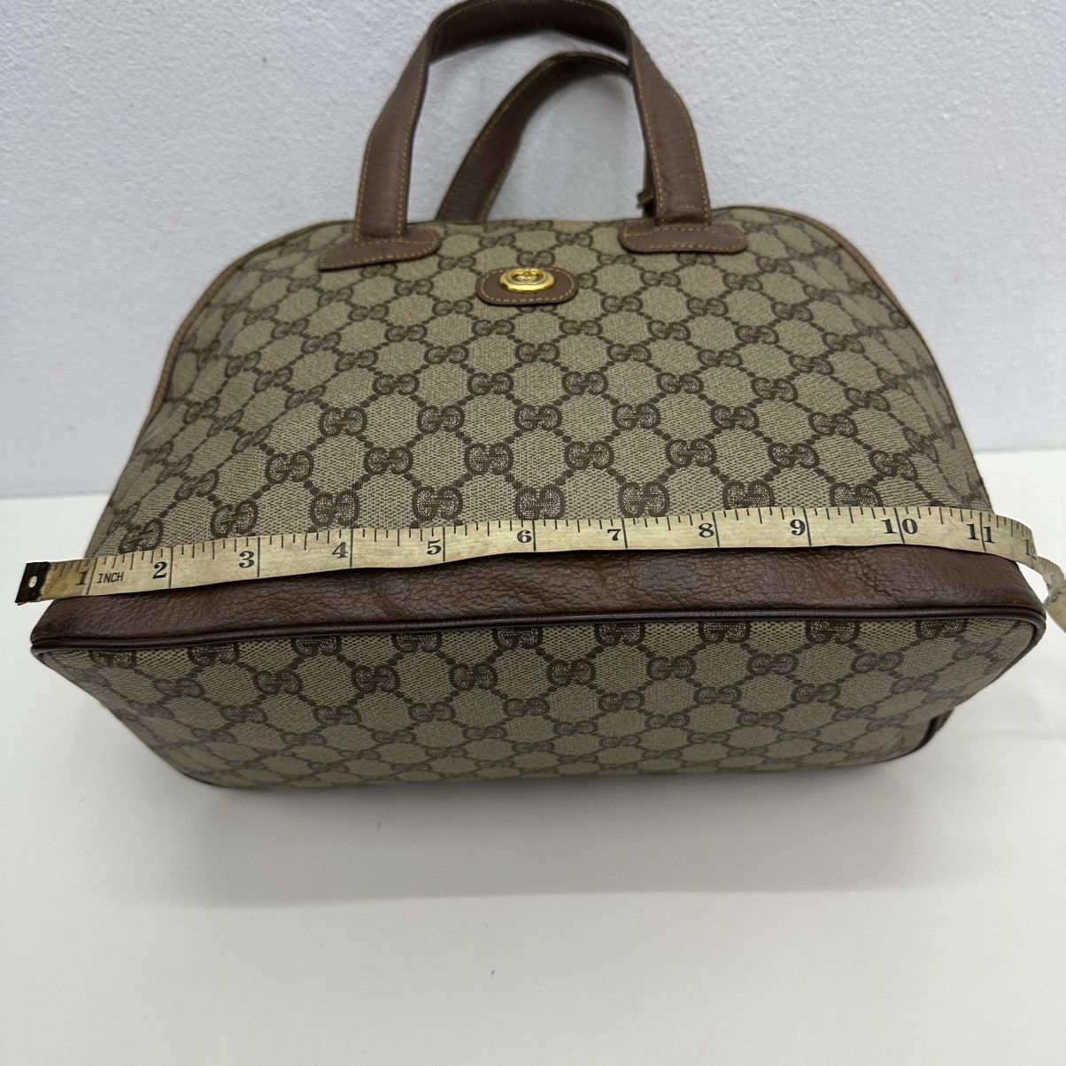 Vintage ‼️YES‼️ AUTHENTIC VINTAGE GUCCI CLASSIC MONOGRAM DONE BAG Size ONE SIZE - 16 Thumbnail