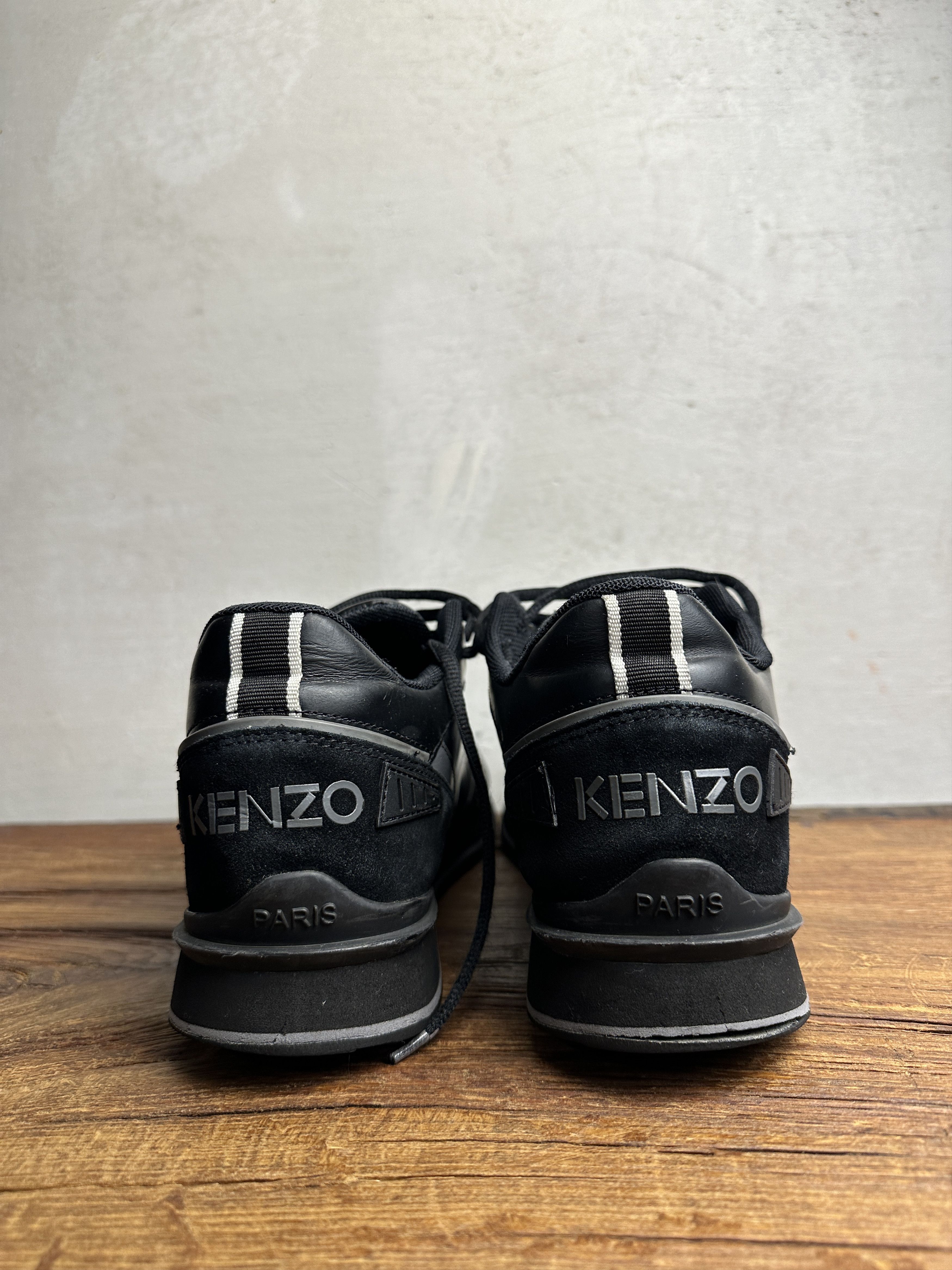 Kenzo Kenzo Crazy Black Heren Sneakers Size US 10 / EU 43 - 5 Thumbnail