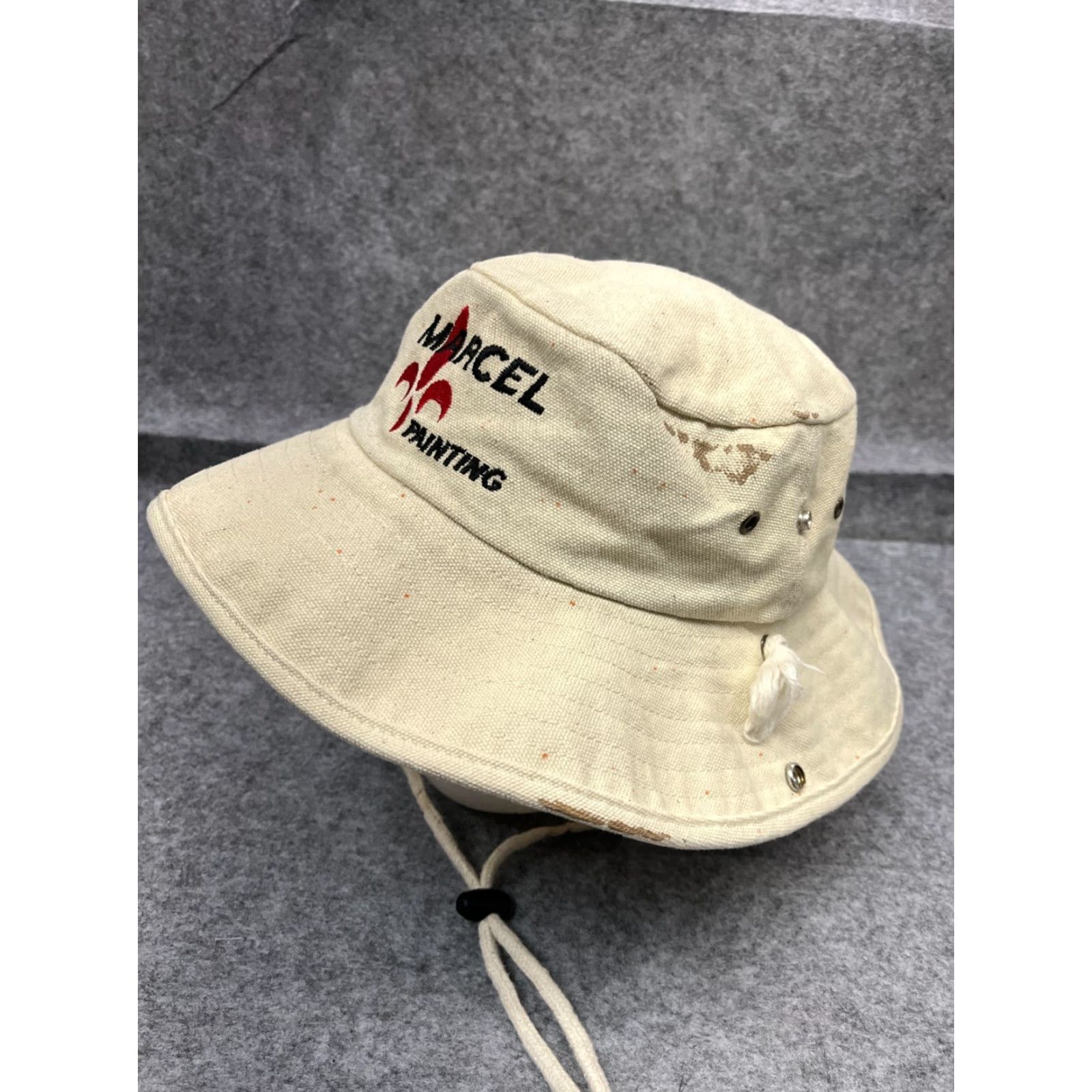 Port Authority PORT AUTHORITY Bucket Hat Adult One Size Ivory 100% Cotton Adjustable Lightweight Outdoor Sun Hat Mens Womens Unisex Accessories Size ONE SIZE - 4 Thumbnail