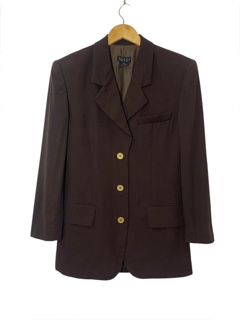 Gucci Gucci Tom Ford Blazers Vintage Size S / US 4 / IT 40 - 1 Thumbnail