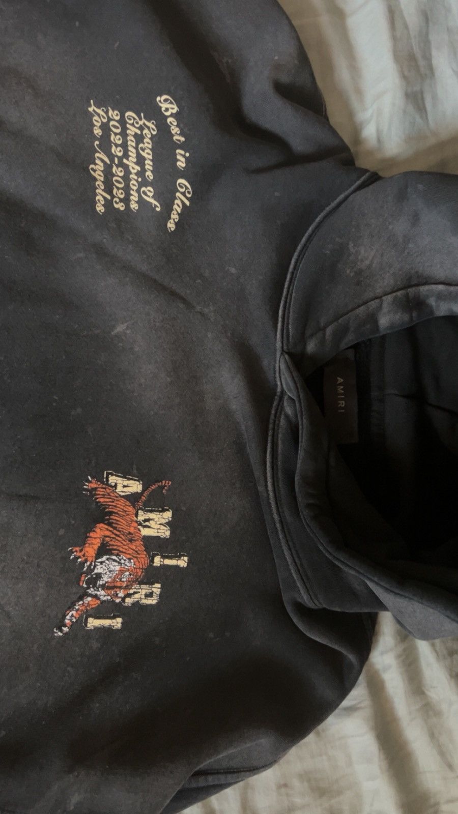 Amiri Amiri Vintage Tiger Varsity Hoodie Size US XL / EU 56 / 4 - 3 Thumbnail