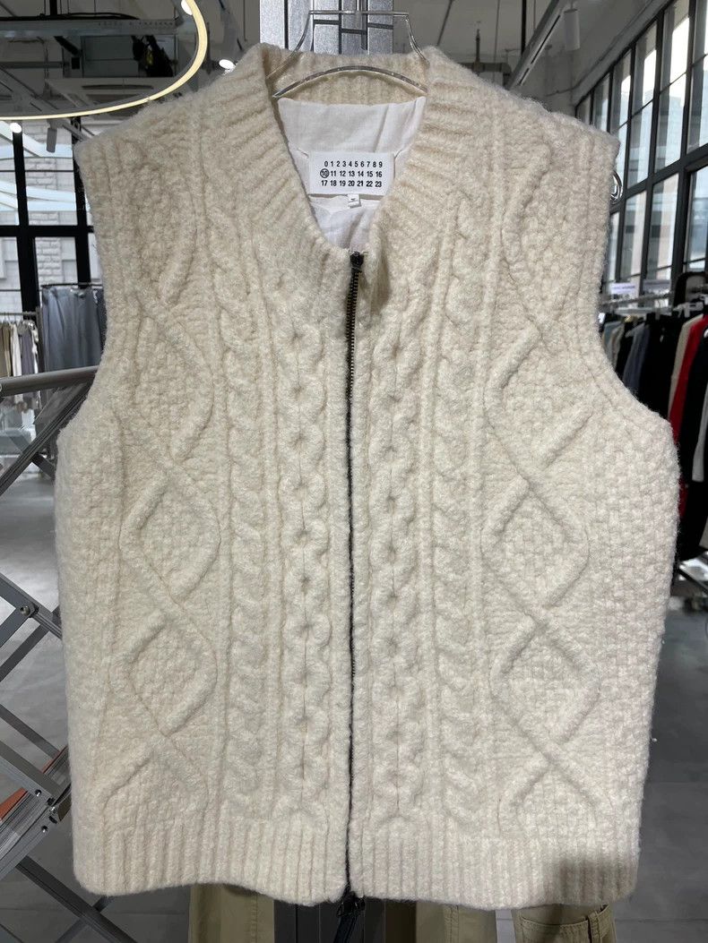 Maison Margiela Maison Margiela 2012 Two-way zipper vest Size M / US 6-8 / IT 42-44 - 1 Thumbnail