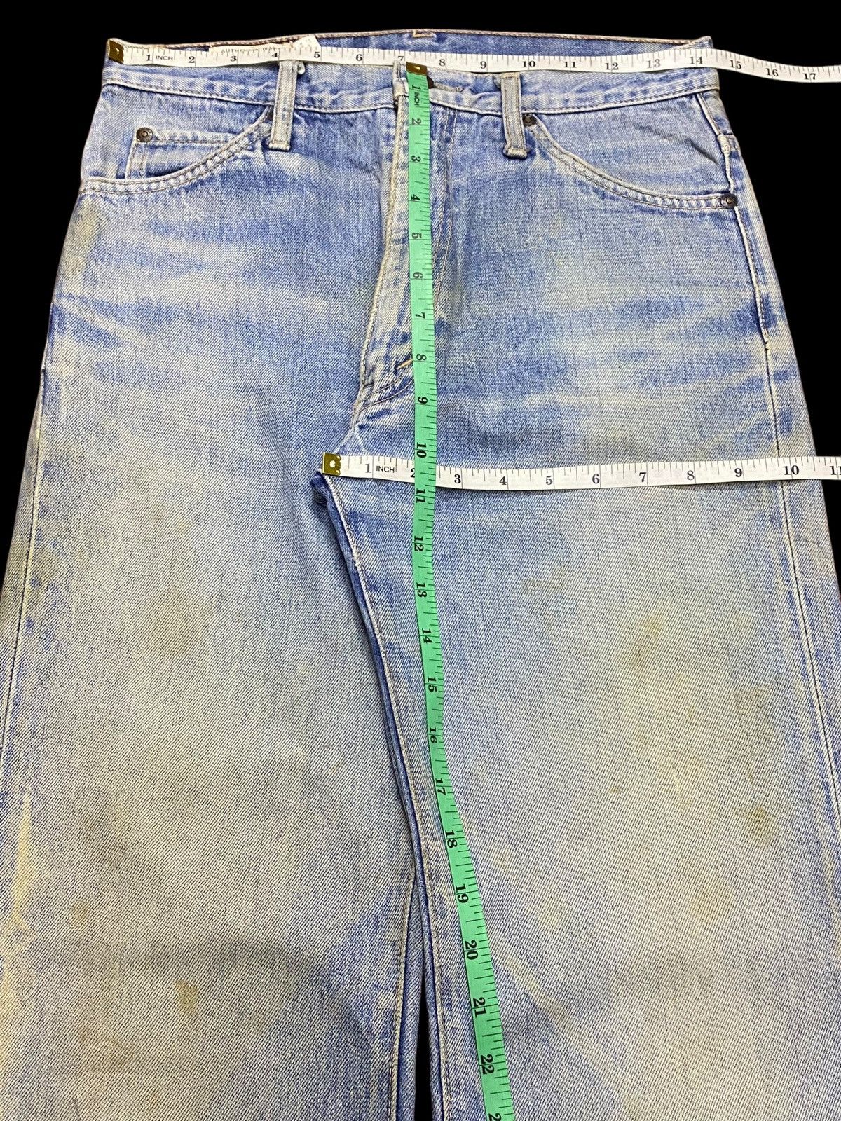 Vintage Vintage Bobson 80’s Acid Wash Distressed Loose Jeans Size US 29 - 14 Thumbnail