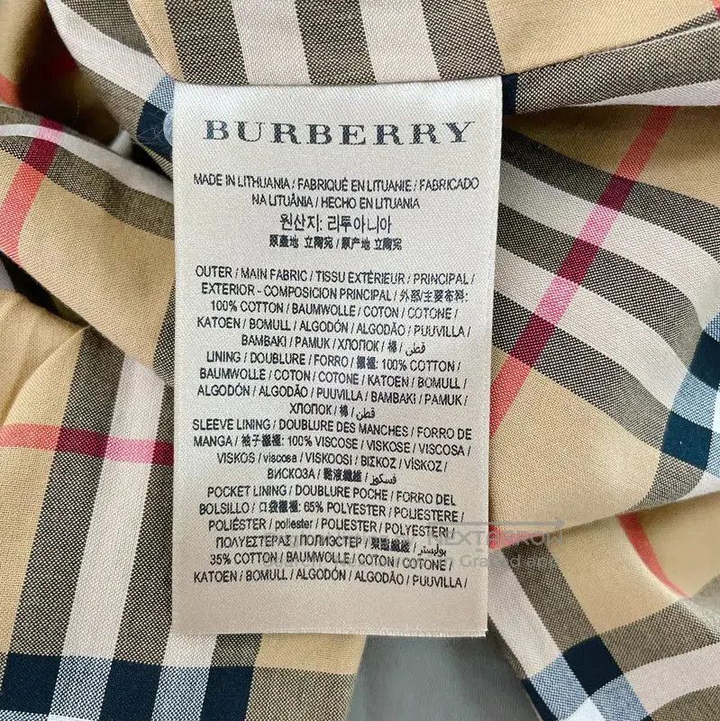 Burberry Burberry Green Cotton Waist Tie Trench Coat. Size XL / US 12-14 / IT 48-50 - 8 Thumbnail