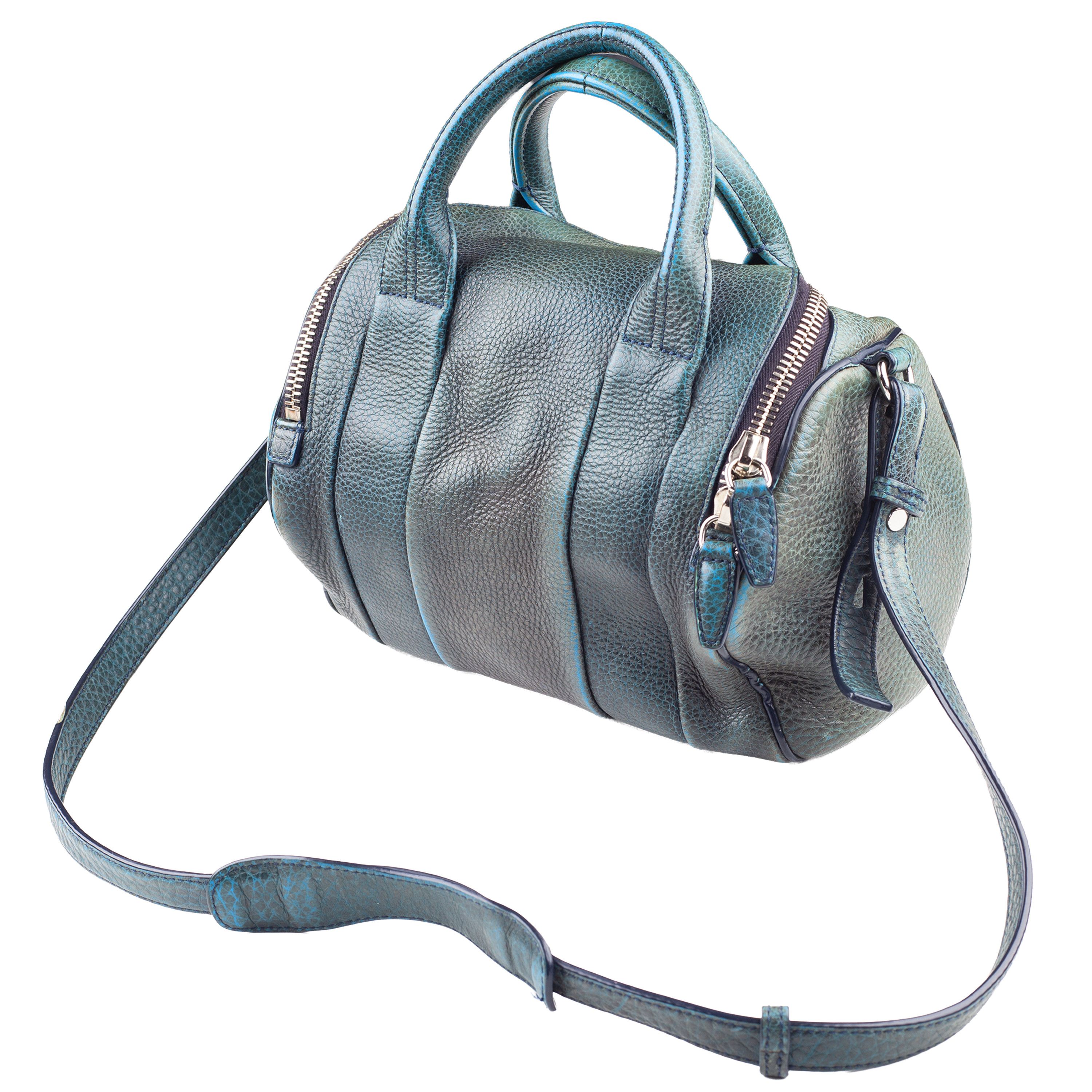 Alexander Wang Alexander Wang Rocco Turquoise Blue Acid Bag Size ONE SIZE - 1 Thumbnail