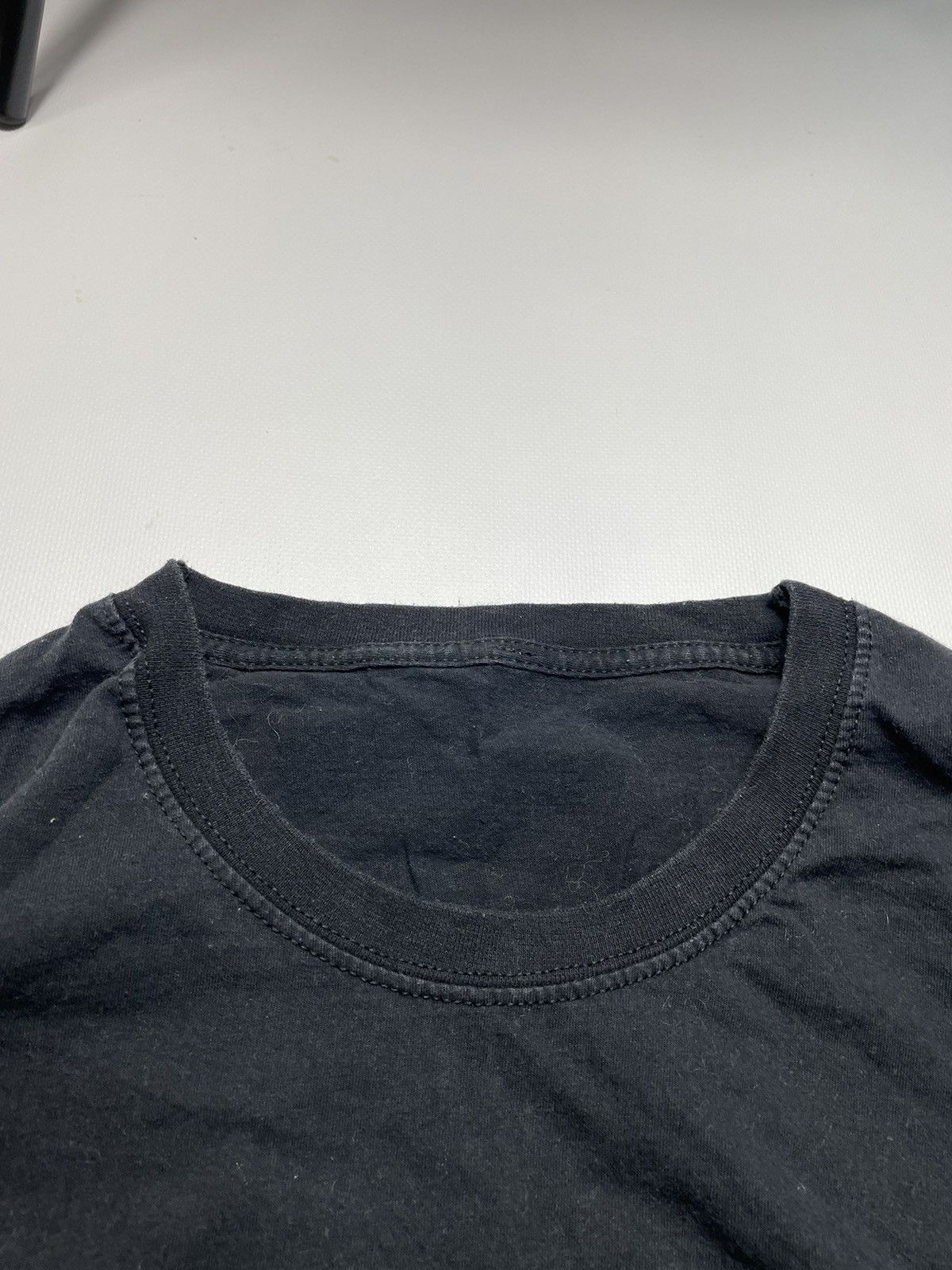 Fruit Of The Loom ARCHIVE Vtg 00s J Adore Paris Wash Black Street Tee Size US XL / EU 56 / 4 - 3 Thumbnail