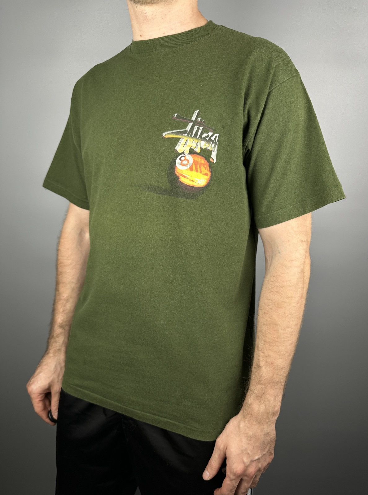 Stussy Vintage Stussy 8 Ball Single Stitch Made in USA T Shirt Tee Size US L / EU 52-54 / 3 - 12 Thumbnail
