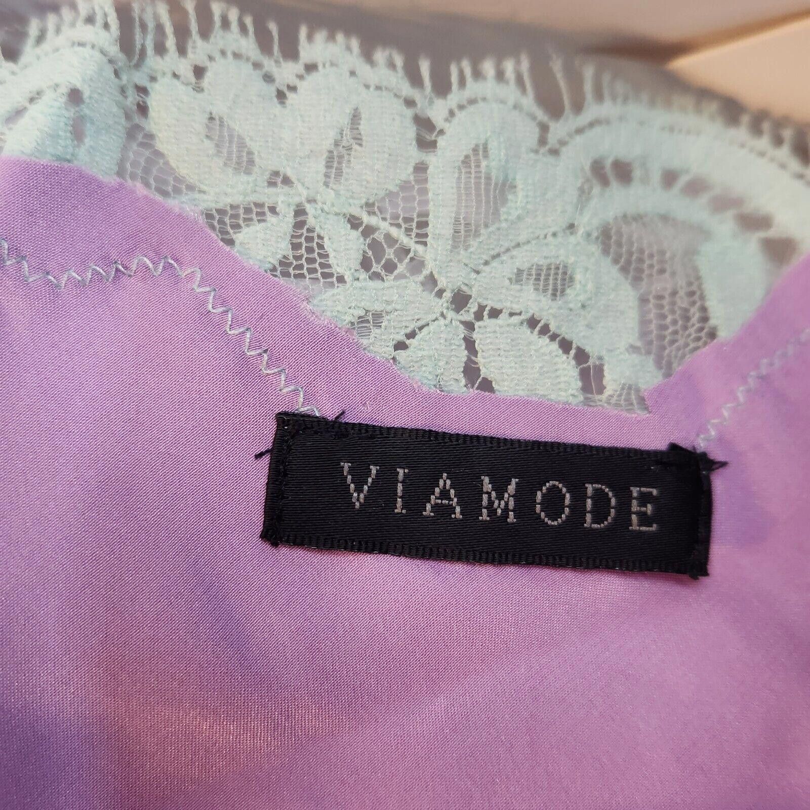 Designer NWT Viamode Purple Camisole Size 000 Bloomingdale's Size ONE SIZE - 6 Thumbnail