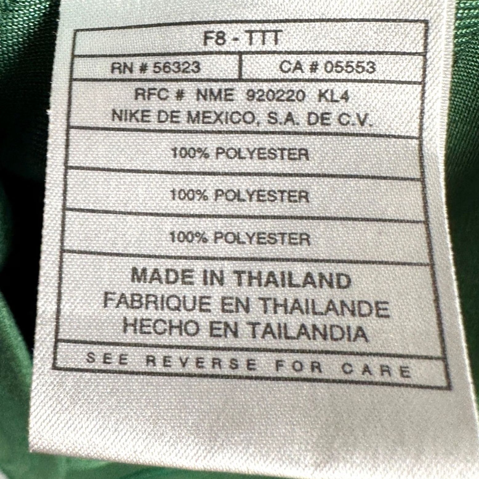 Nike VINTAGE New York Jets Nike Polo Shirt Mens Large NFL Pro Line Football Rugby EUC Size US L / EU 52-54 / 3 - 5 Thumbnail