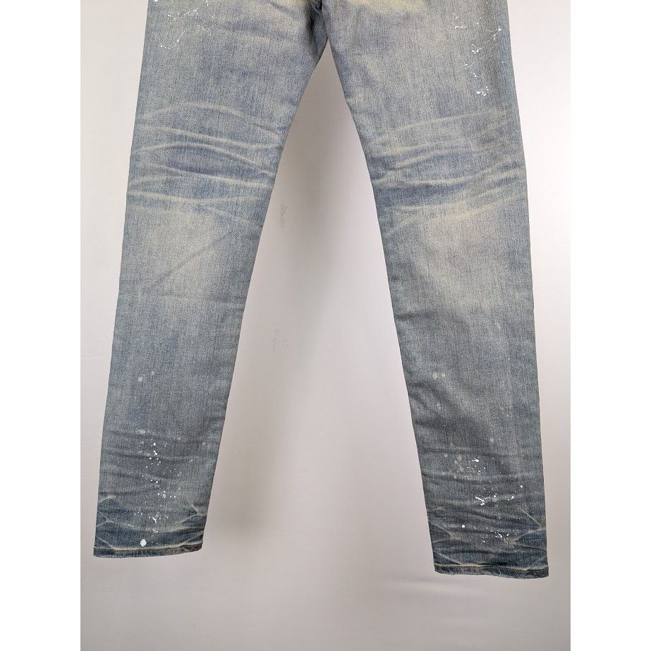 Amiri o1rshd1 MX1 Plaid Jeans in Clay Indigo Size US 36 / EU 52 - 15 Thumbnail