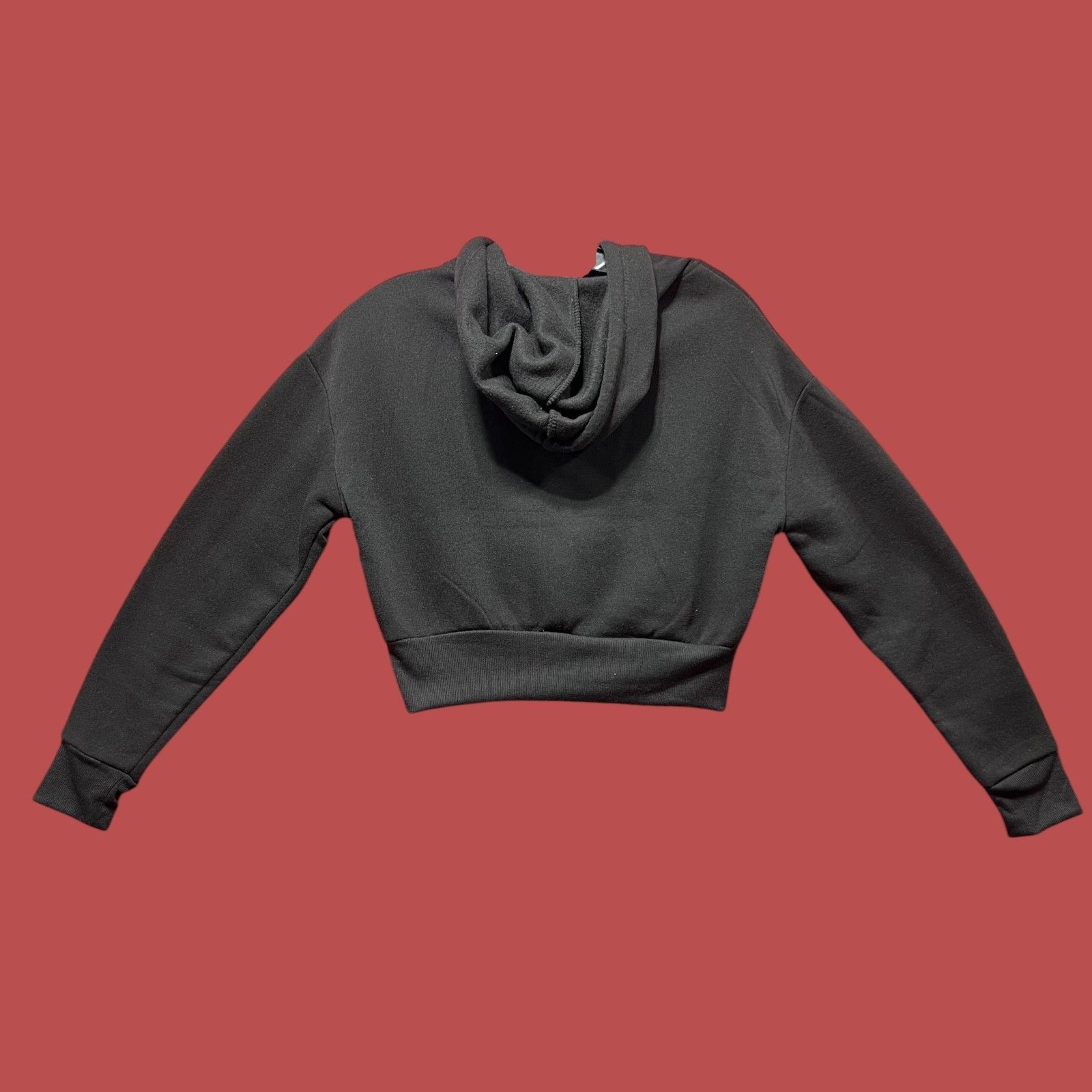 rue21 Rue 21 - Women's Long Sleeve Hooded Sweatshirt - Black - Sma Size S / US 4 / IT 40 - 2 Thumbnail