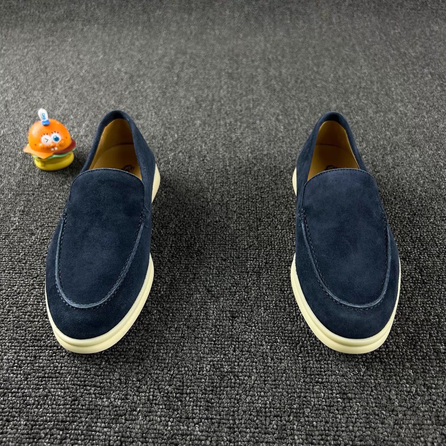 Loro Piana Loro Piana Blue Suede Loafer Women's 35 Size US 4.5 / IT 34.5 - 2 Thumbnail
