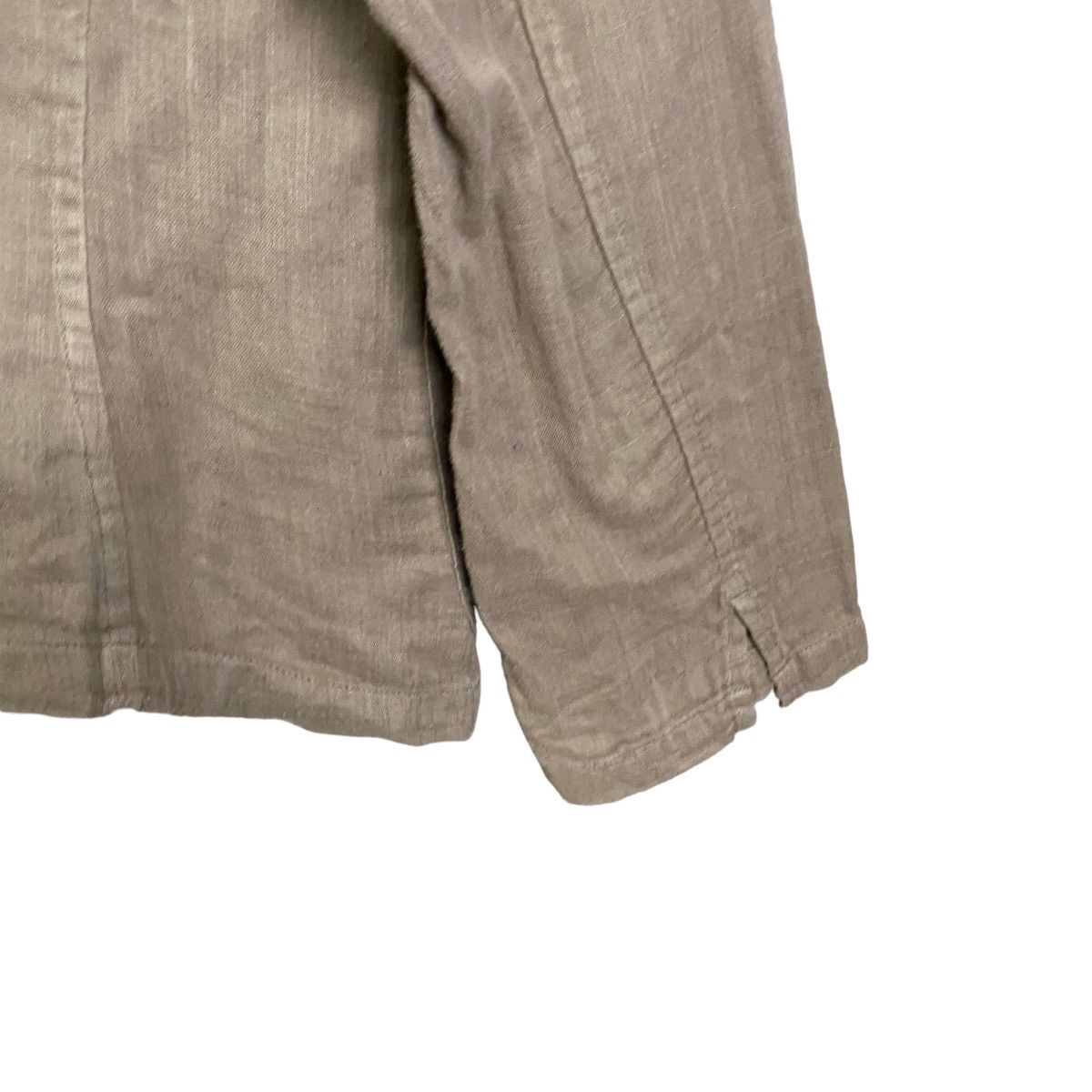 Issey Miyake 1 mile Plantation By Issey Miyake Olive Green Shirt Button Size US M / EU 48-50 / 2 - 8 Thumbnail
