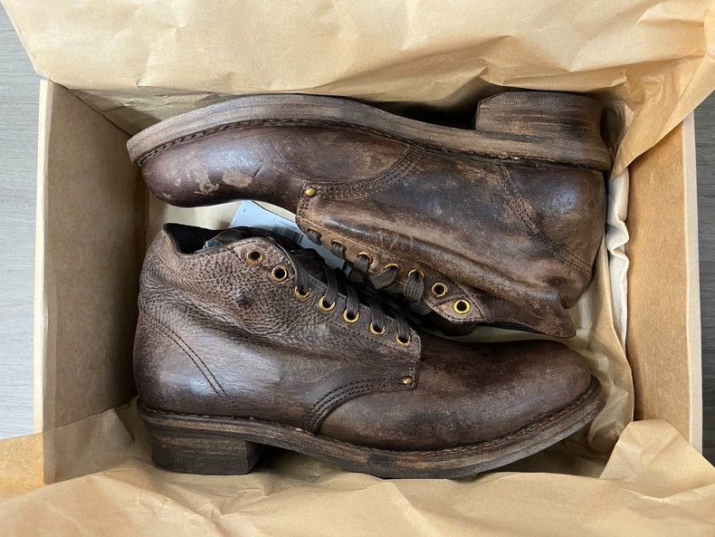 VISVIM 24AW ICT BRIGADIER BOOTS DK