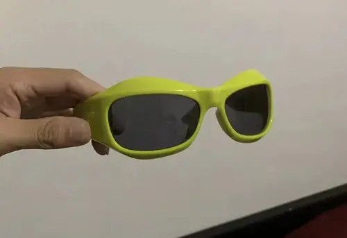 Electric Visual × Jewelry Dystopian Alien Sunglasses Retro Cyber Lime Archive Cosplay Size ONE SIZE - 1 Thumbnail