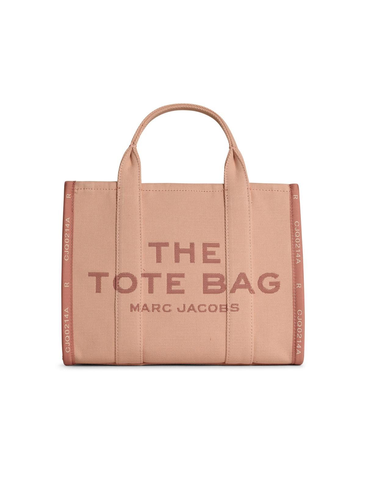 Marc Jacobs MARC JACOBS (THE) 'The Small Tote' Pink Cotton Bag Size ONE SIZE - 1 Thumbnail